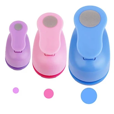 Afbeelding van Vegena 3 stuks ronde uitsteekvormen voor kinderen, scrapbooking, wenskaarten, tafelkaarten, 10 mm, 16 25 mm