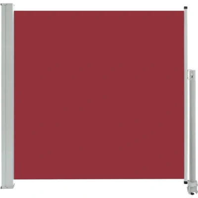 Afbeelding van Tuinscherm uittrekbaar 160x300 cm rood