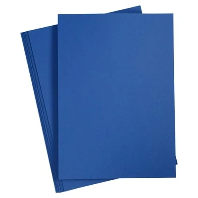 Afbeelding van Creativ company knutselkarton A4 180 gr donkerblauw 20 vellen