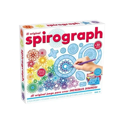 Afbeelding van Spirograph Original spirograaf voor kinderen van 8 jaar mandala ontwerper set volwassenen tekenset creatief spel meisjes vanaf
