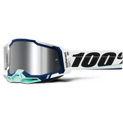 Afbeelding van 100% Racecraft 2 Arsham Crossbril (Lens: Spiegel Zilver)