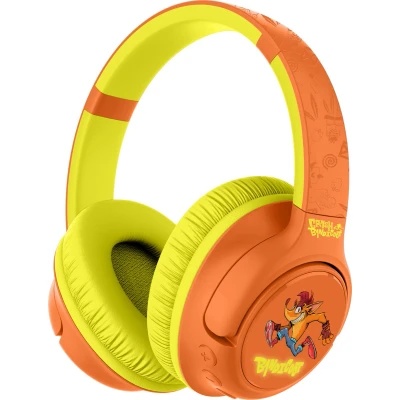 Afbeelding van Crash Bandicoot bluetooth koptelefoon led lights microfoon 50 uur speeltijd