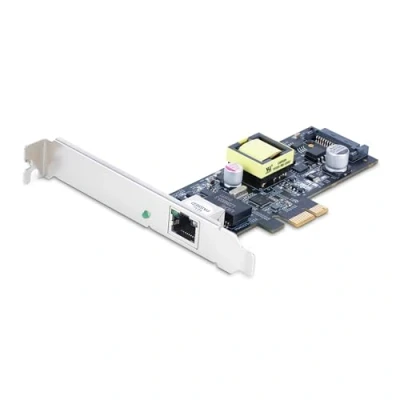 Image de StarTech.com Carte réseau PoE 2.5Gbps à 1 Port, I225 V, 802.3af/at PoE+ Adaptateur PCIe 2.0 profil bas 2.5GBase T (PoE+) x noir
