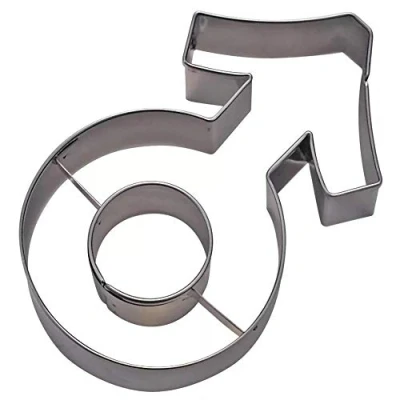 Afbeelding van Uitsteker RVS man symbool 9cm St�dter