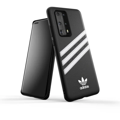 Afbeelding van Adidas 3 Stripes Back Case voor Huawei P40 Pro Zwart