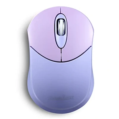 Afbeelding van perixx PERIMICE 802PP Bluetooth muis, draadloos, draagbaar, compatibel met Windows, iOS en Android pc, laptop, tablet smartphone, paars