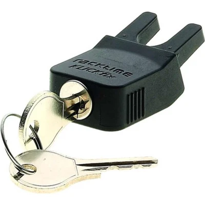 Afbeelding van New Looxs Racktime slot Secureit Lock voor Fietstassen Adapter Zwart
