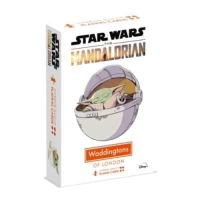 Afbeelding van Winning Moves GROGU 54 KAARTEN SPEL The MANDALORIAN Bordspel Kaartspel Reisspel