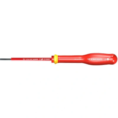 Afbeelding van FACOM AT2.5X75VE ProTwist schroevendraaier geisoleerd tot 1000V voor sleufschroeven 2.5 x 75 mm