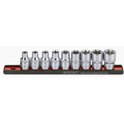 Afbeelding van SONIC 300902 Doppenset 9 Binnen Torx 1/2 Vierkant