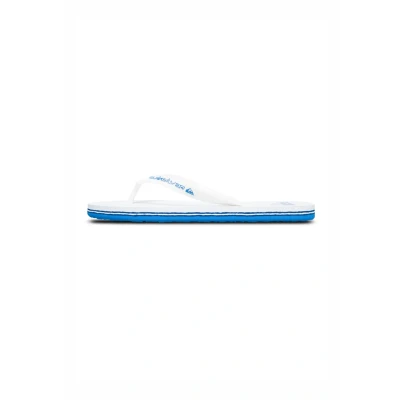 Afbeelding van Quiksilver Molokai Teensandalen, Heren, Maat: 39, White blue Kunststof
