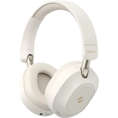 Afbeelding van Havit H668BT Draadloze BT hoofdtelefoon, beige