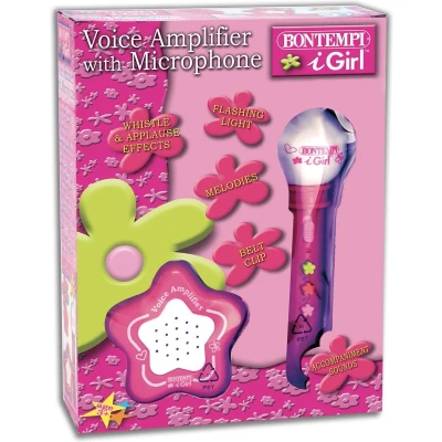 Afbeelding van Microfoon incl. versterker Bontempi iGirl