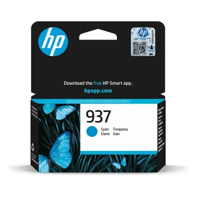 Image de HP 937 Cartouche Encre Authentique Cyan