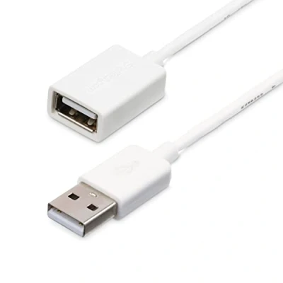 Afbeelding van USB kabel Startech USBEXTPAA1MW Wit