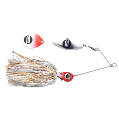 Afbeelding van Spro Iris Ambush Junior Spinnerbait Total 29g 15cm Head 18cm Free Colorado Blade Kleur : Redhead Tiger