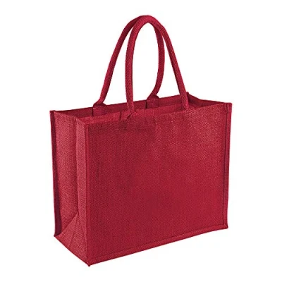 Afbeelding van Jute Classic Shopper (Rood)