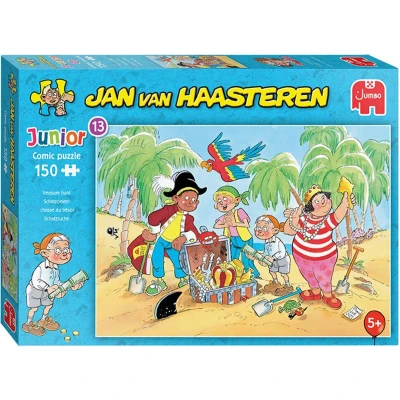 Afbeelding van Jan van Haasteren Legpuzzel Junior Schattenjacht, 150st.