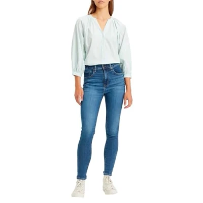 Image de Levi&#039;s Femme Jeans 721 High Rise Skinny, Blue Wave Mid, 24W / 30L