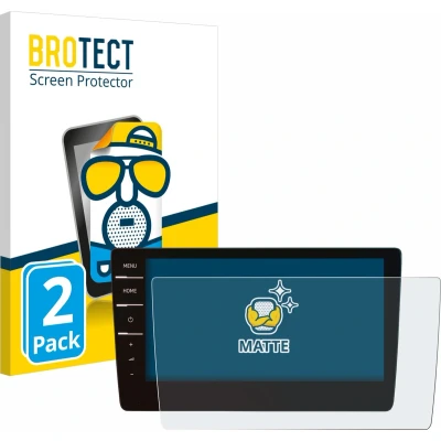 Afbeelding van BROTECT Screenprotector voor Volkswagen Passat GTE 2019 Discover Pro 9.2&quot; Folie Beschermfolie matte (2 Stuks)