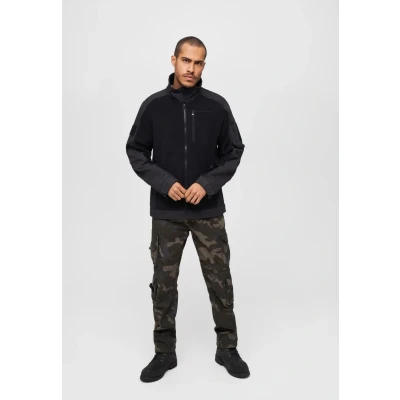 Afbeelding van Brandit Fleecejas, Heren, Maat: Medium, Black
