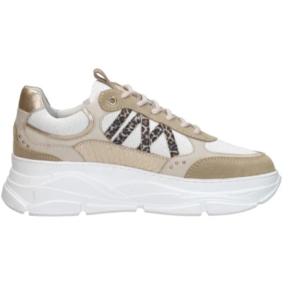 Afbeelding van Sub55 Veterschoenen Laag Beige Maat 39