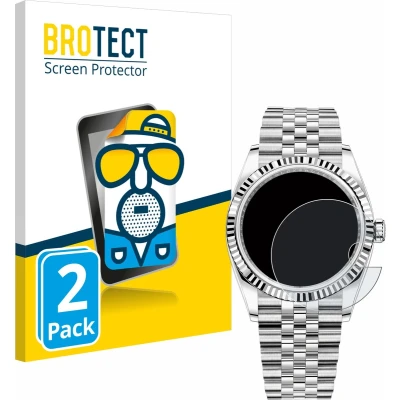 Afbeelding van BROTECT Screenprotector voor Rolex Datejust 36 Folie Beschermfolie matte (2 Stuks)