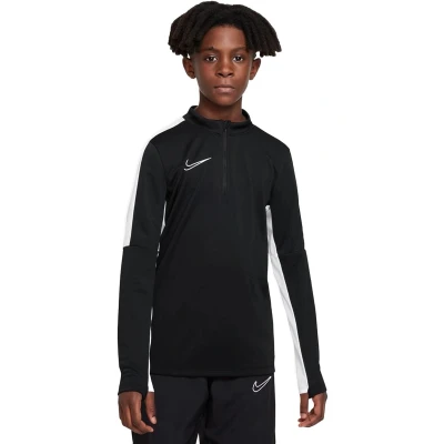 Afbeelding van Nike Performance DF Drill Unisex Longsleeve voor kinderen, Maat: 152 158, Black/white