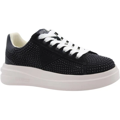 Afbeelding van Guess Sneakers laag, Dames, Maat: 41, Schwarz Leer/ synthetisch