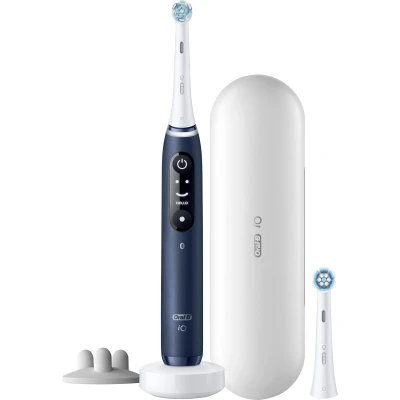 Afbeelding van Oral B iO 7S Volwassene Oscillerende tandenborstel Blauw, Wit