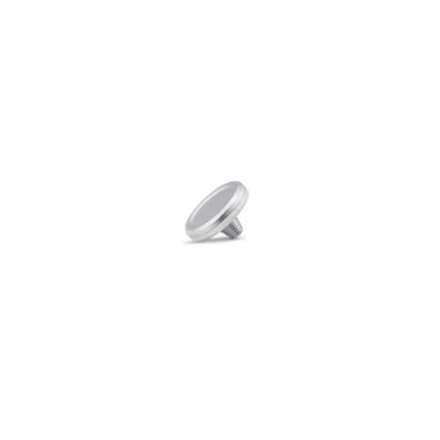 Afbeelding van Leica 19672 Soft release button, aluminium, zilver geanodiseerde afwerking