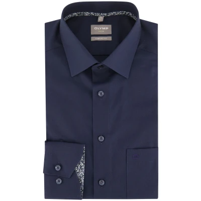 Afbeelding van OLYMP Overhemd Luxor Comfort Fit Bleu / ice blue 39