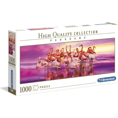 Afbeelding van Clementoni Legpuzzel High Quality puzzel Collectie Flamingo 1000 stukjes, volwassenen