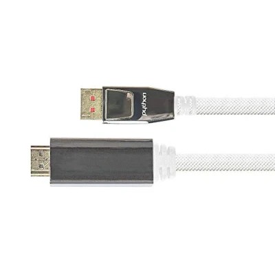 Afbeelding van PYTHON DisplayPort naar HDMI kabel DP 1.4 / 2.0 (4K 60Hz + HDR) wit 1 meter