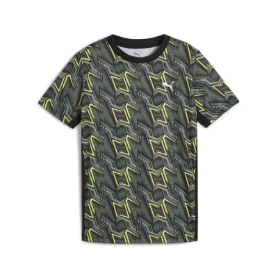 Afbeelding van Essentials Poly T shirt voor Heren, Zwart, Maat 15 16Y PUMA