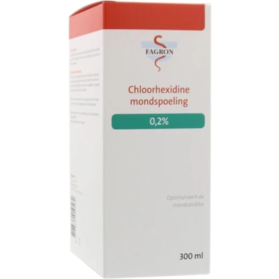 Afbeelding van Chloorhexidine 0.2% Mondspoeling Fagron