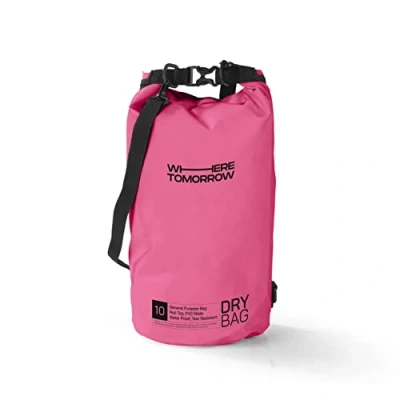 Afbeelding van Where Tomorrow PVC dry bag Style 01 10L roze