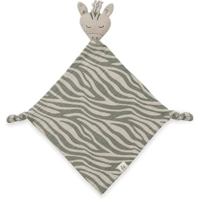 Afbeelding van Hauck knuffeldoekje Baby Cuddle N Play, Zebra Sage