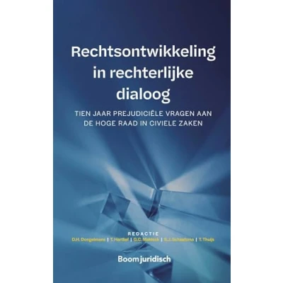 Afbeelding van Rechtsontwikkeling in rechterlijke dialoog