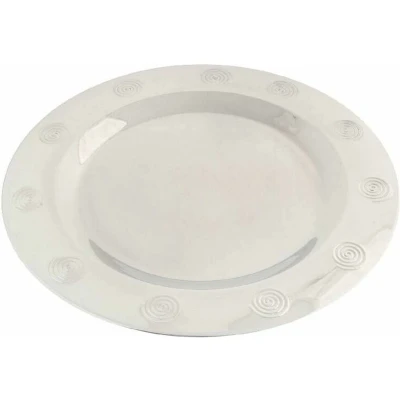 Afbeelding van Onderbord DKD Home Decor Zilverkleurig Roestvrij staal 30 x 0,5 cm