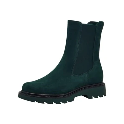 Afbeelding van Tamaris Korte laarzen, Dames, Maat: 39, Green Leer