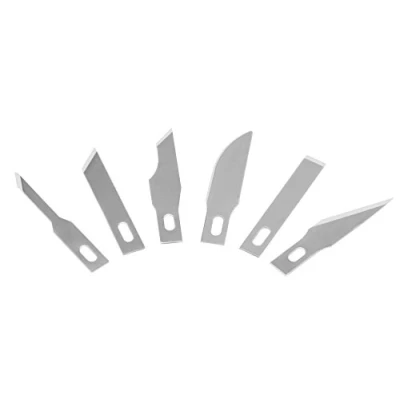 Afbeelding van Reservemesjes scalpel Westcott 6 verschillende mesjes