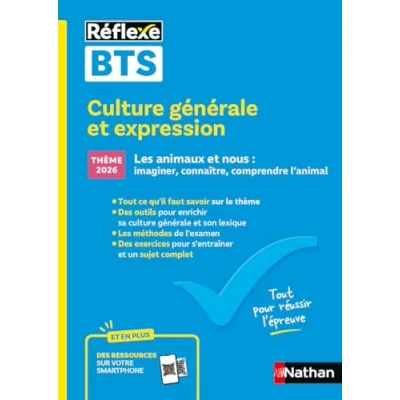 Afbeelding van GUIDE BTS CULTURE GENERALE ET EXPRESSION THEME 2026