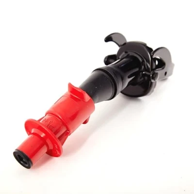 Afbeelding van BW Schenktuit voor metalen brandstofjerrycan 5/10/20 liter &quot;Smart Sput&quot; met druppelbescherming zwart RAL 9005 Made in Europe
