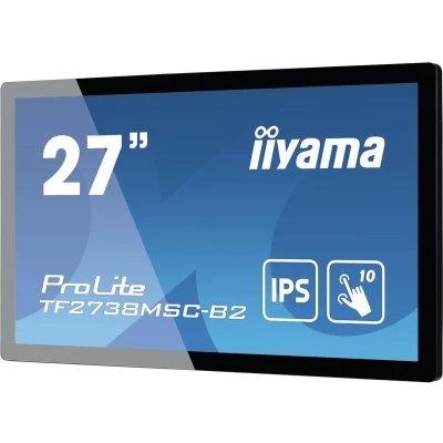 Afbeelding van Iiyama ProLite TF2738MSC B2 LCD monitor Energielabel F (A G) 68.6 cm (27 inch) 1920 x 1080 Pixel 16:9 5 ms DVI, HDMI, DisplayPort, Hoofdtelefoon (2.5 mm