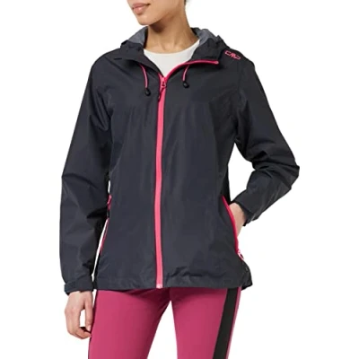 Afbeelding van CMP RAIN FIX Regenjas, Dames, Maat: 38, Antracite/gloss