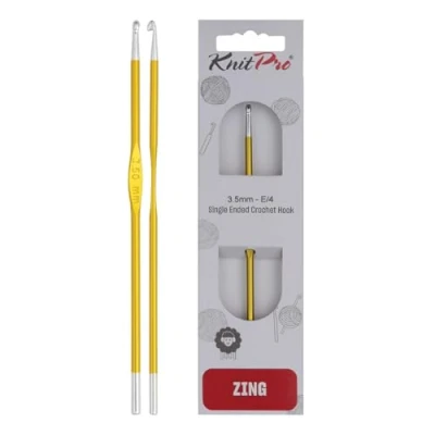 Afbeelding van KnitPro Zing haaknaalden 15cm 3.50mm.