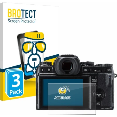 Afbeelding van BROTECT Screenprotector voor Fujifilm X T1 Folie Beschermfolie Beschermglas transparant (3 Stuks)