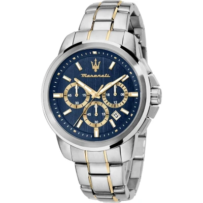 Afbeelding van Maserati Heren Horloge Successo R8873621039 Zilver