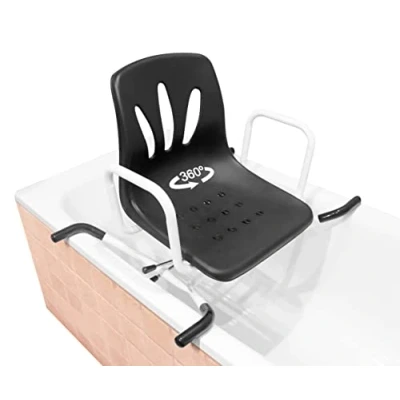 Afbeelding van Pepe 360 draaibare badkuipstoel voor volwassenen, badstoel ouderen, badstoel, badkuipstoel, antislip